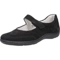 Waldläufer Komfort Slipper Henni Damen 333836363339 Schwarz 41 EU - Schwarz - 41