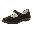 Waldläufer Damen Henni Ballerinas, Schwarz, 41 EU