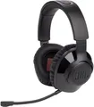 JBL Quantum 350 Wireless - Headset - ohrumschließend - 2,4 GHz - kabellos, kabelgebunden - Schwarz - Discord Certified (JBLQ350WLBLK)
