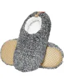 soxo Hausschuhe Herren Lustig Grau Pantoffeln Für Gäste Pantoletten Cozy Slipper 45/46 Hellgrau