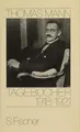 Tagebücher 1918-1921 (Thomas Mann, Tagebücher in zehn Bänden)