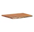 vidaXL Tischplatte, 70x60x2,5cm Rechteckig Massivholz Akazie Naturkante