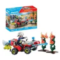Playmobil Action Heroes 71825 Feuerwehr Quad löscht Heckenbrand  NEU/OVP