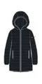 Champion Funktionsjacke Steppmantel (leichte gepolstert, Kapuze) schwarz Damen
