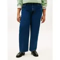 Tommy Hilfiger Curve Regular-fit-Jeans CRV DNM EMI BARREL RW in großen Größen blau 54