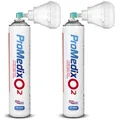 2x Tragbarer Sauerstoffinhalator 99,4% 12L Inhalationsgerät ProMedix PR-994
