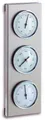 TFA 20.2034 Wetterstation analog Edelstahl rostfrei massiv Barometer Thermometer