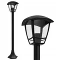 LED Outdoor Standing Lamp Garden Light E27 93cm IP44 Black