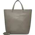 Shopper LIEBESKIND BERLIN "Tote HERA SHEEP NATURAL", Damen, Gr. B/H/T: 42cm x 38cm x 15cm, grau (neutral gray), Leder, Taschen