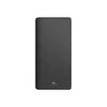 "Schwarzes Slim Folio Booklet für Samsung Galaxy S25 Ultra - Black Rock mit