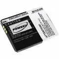 Akku kompatibel mit Fritz!Fon Typ 312BAT006 3,7V 750mAh/2,6Wh Li-Ion Schwarz