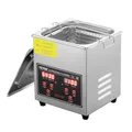 VEVOR Ultraschallreiniger Ultraschall Edelstahl-Reinigungsgerät 160 W, 2 L Ultraschallreinigungsgerät mit Digitaler Anzeige 0-30 Min, Reinigung Ultraschall für Schmuck, Brillen, Uhren usw.