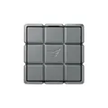 Colibri Heritage Tischcutter silber - Zigarrenschneider  V-Cut / S-Cut / Punch