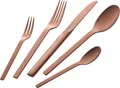 Zwilling Besteck-Set Minimale (68-tlg), 12 Personen, Edelstahl 18/10, Rostfrei, mattiert oder im Vintage Look (gehämmert)