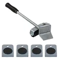 DEMA Möbelroller Set – Transportroller bis 600 kg, Rollbrett, Möbelrollen, Transportrollen – Robust, Leichtlaufend, Vielseitig – Für Möbel rücken, Umzug, Lager, Werkstatt