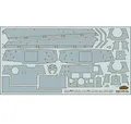 Tamiya 300012648-1:35 Zimmerit Bogen Königstiger Henschel, Braun