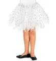 Widmann S.r.l. Kostüm Glitzer Tütü Petticoat für Kinder, 30cm
