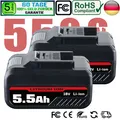 2 Pack 5,5Ah Ersatzakku Für Einhell Akku 18V Power X-Change PXC Lithium Batterie