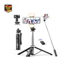 Selfie Stick 135cm Fernbedienung 360 Drehbar Stativ