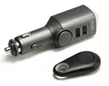 4260358122663 Autoalarm & Autoladegerät 2in1 2xUSB Technaxx (Schwarz) No nam