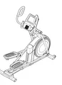 Nordic Track »C9.9« Elipsentrainer, grau - B-Ware sehr gut