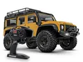 Traxxas TRX-4M Land Rover Defender 1:18 RTR 4WD Mini RC Crawler Tan Brushed mit