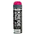 GRIP Eventbasics Kreidespray Neon, 500 ml, neonpink, fluoreszierende Sprühkreide für temporäre Markierungen