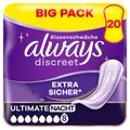 always Discreet Inkontinenz Ultimate Nacht Big Pack 20 Inkontinenz-Höschen
