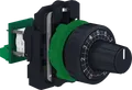XB5AD912R1K - Potentiometer, Komplettgerät mit 1 kOhm-Widerstand, Kunststoff