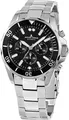 JACQUES LEMANS Herrenuhr Liverpool Edelstahlband massiv Edelstahl 1-2091F