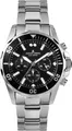 Jacques Lemans - Liverpool Chrono schwarz 44mm - 1-2091F - Herrenuhren