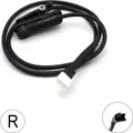 windmeile | PAS KM-DH SSP Sensor Pedalsensor, Professional 3-Pin JST Rechts, PAS Sensor, PAS Systemassistent, E-Bike Elektro Fahrrad Pedelec 24V/36... - Schwarz