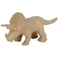 décopatch Papierdekoration 5x Kleines Pappmaché, braun, Triceratops - Kartonbraun AP155O, DECO-Supports braun 21 cm x 27 cm x 1 cm