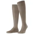FALKE Kniestrümpfe Tiago Kniestrümpfe mit leichtem Glanz (1-Paar) mit leichtem Glanz grau 45-46