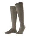 FALKE Herren Kniestrümpfe Tiago M Kh nachhaltige Fil D'Ecosse Baumwolle lang einfarbig 1 Paar, Grau Vulcano 3920, 45-46