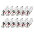 Netzwerkstecker 12x Cat6 RJ45 Stecker Netzwerk Montage Werkzeuglos Cat5 Cat7 LAN