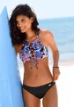 Bench. Bustier-Bikini-Top Pitch, mit buntem Druck