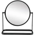 Kleine Wolke Kosmetikspiegel FRAMEWORK MIRROR Schwarz