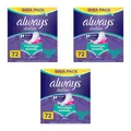 3 x Giga Pack Always Dailies Slipeinlagen Flexistyle Normal 216  Luftdurchlässig