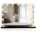 Spiegel Rea Hollywood Led Black