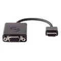 Dell 470-ABZX HDMI VGA Schwarz Kabeladapter - Kabeladapter (HDMI, VGA, schwarz)