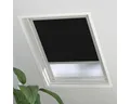Dachfenster Verdunkelungsrollo geeignet für Velux Fenstergröße MK08 schwarz 61,3