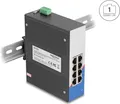Delock 80163 - Industrie Switch RJ45 für Hutschiene - Switch - 1 Gbps (80163)