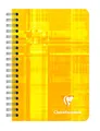 Clairefontaine 8502C - Packung mit 5 Notizbücher mit Spiralbindung, 9 x 14 cm, kariert, 90 g, 90 Blatt, farbig sortiert, 1 Pack