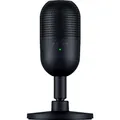 Razer Seiren V3 Mini - Ultrakompaktes USB-Mikrofon (14mm Supernieren Kondensatormikrofon, Tap-to-Mute-Sensor mit LED-Anzeige, integrierter Stoßdämpfer, Plug-and-Play Design) Schwarz