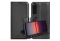 Cadorabo Handyhülle für Sony Xperia 5 II Hülle Sony Xperia 5 II, Hülle Schutzhülle mit Standfunktion, Kartenfach und Magnetverschluss