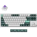 Keychron Q3 HE QMK/VIA Kabellose Mechanische Tastatur, QWERTY US, RGB LED, Gateron Double-Rail Magnetic Nebula Switch Q3H-P1 - Weiß