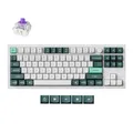 Keychron Q3 HE Kabellose Mechanische Tastatur mit Hall Effect Gateron Double-Rail Magnetic Switch Nebula, Rapid Trigger, QWERTY US, QMK 2.4 GHz Bluetooth RGB Kompatibel mit Mac Windows Linux