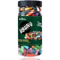 UBUNG Colorful Tips, 420 Pcs 11 colors, Ø7mm Pre Rolled Tips, Filter Tips Made with Unbleached Paper, Suitable for Most Pre Roll Machine and Rolling Papers