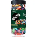 Colorful Tips, 420 Pcs 11 colors, Ø7mm Pre Rolled Tips, Filter Tips Made with...